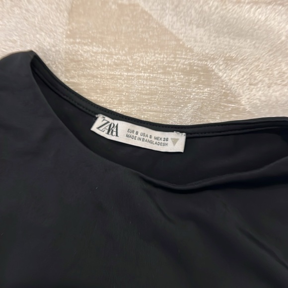 Zara black crop top - Picture 3 of 3